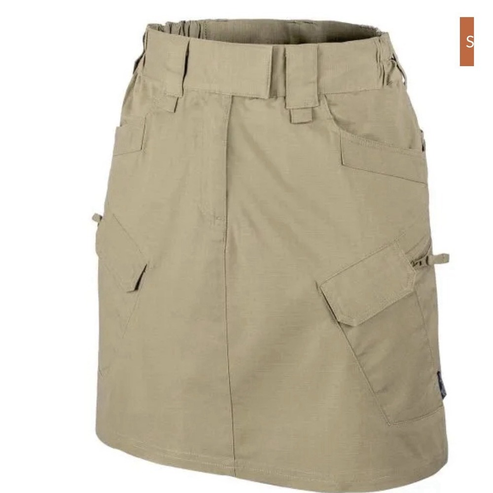 HELIKON TEX Women's Urban Tactical Skirt Military Casual Patrol Ripstop Khaki 29